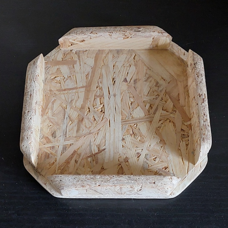 Servietholder trae osb