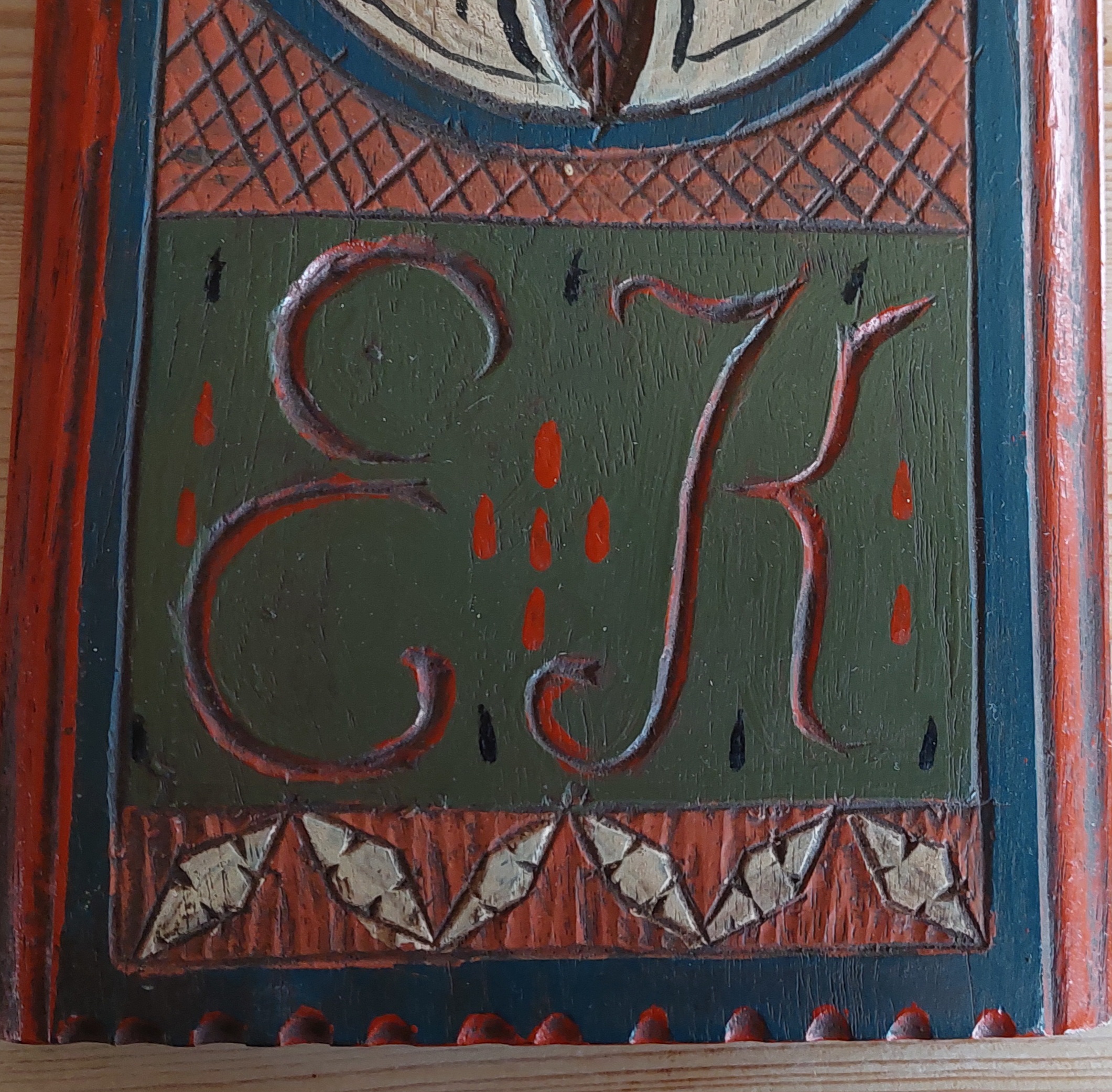 mangel bord of antiek strijkijzer